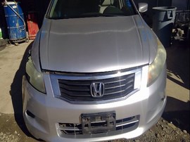 2008 HONDA ACCORD, SILVER, EX-L, 305L, AT,  A25053
